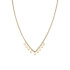 Rosefield necklace TOC Necklace Multi micro coins Baxter Gold