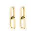 Rosefield earrings Dual Hoops Gold
