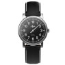 Watches Luch One-Hand Silver Black Black mechanical