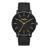 Watches Nixon Porter Leather All Black / Gold