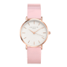 Watches Rosefield Premium Gloss White Pink Rosegold 33mm