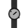 Watches Nava Jacquard Black 39mm Leather