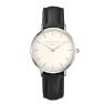 Watches Rosefield The Tribeca Silver White/Black