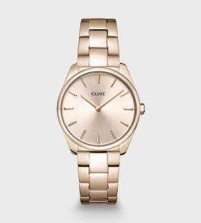 Watches Cluse Féroce Petite Steel Pink Gold