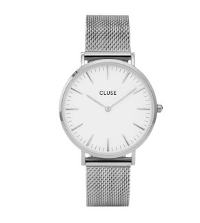 Watches Cluse La Bohème Mesh Silver/White