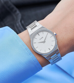 Watches Cluse Vigoureux Steel White, Silver Colour
