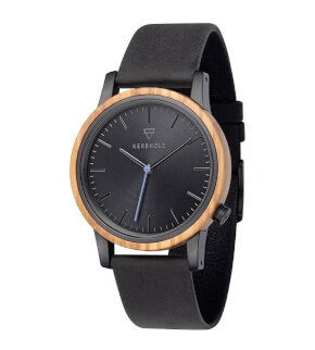 Watches Kerbholz New Walter Olivewood Midnight Black