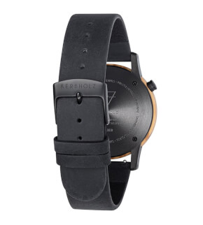 Watches Kerbholz New Walter Olivewood Midnight Black
