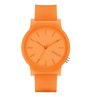 Watches Komono Mono Neon Orange
