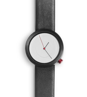 Watches Nava Air 39mm White with Red Crown