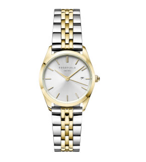 Watches Rosefield The Ace XS Silver Gold Duotone