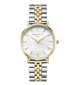 Watches Rosefield The Upper East Side Silver Gold Duotone