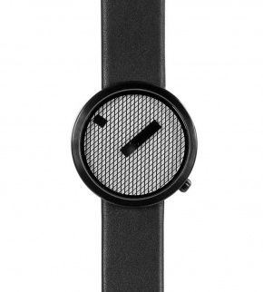Watches Nava Jacquard Black 39mm Leather