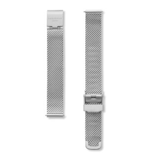 Straps Rosefield Small Edit Mesh Silver / 12 mm