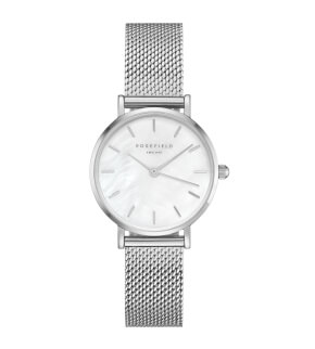 Rosefield Small Edit Mesh Silver / 12 mm