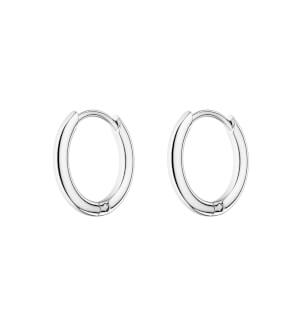 Rosefield earrings Small Hoops Silver