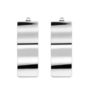 Rosefield earrings Lois Wave Charm Earring Silver