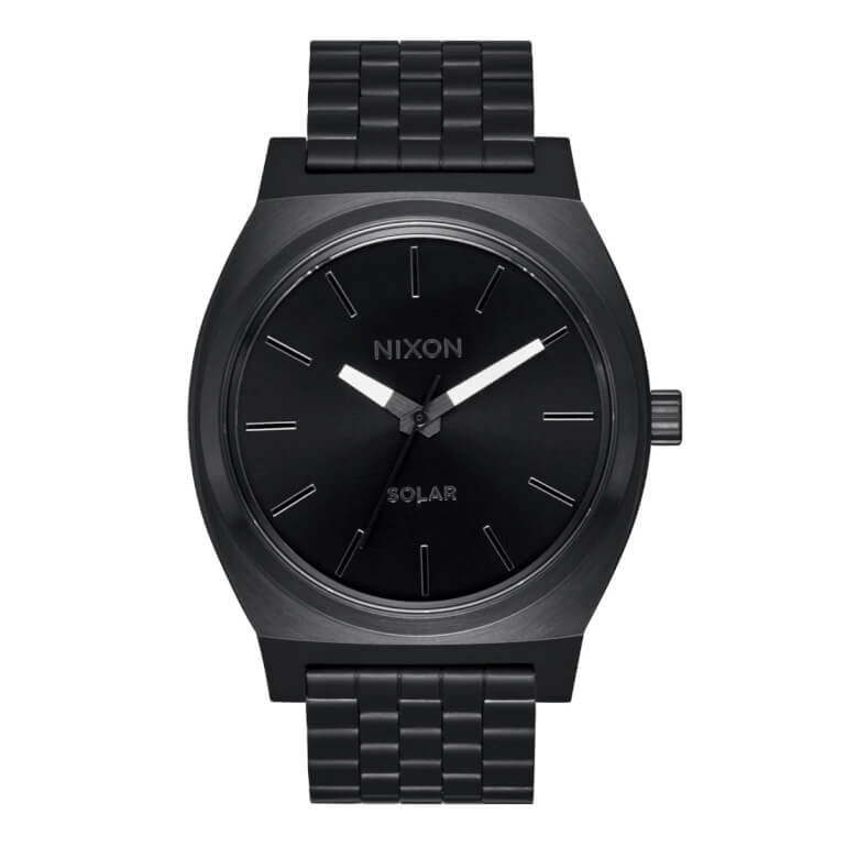 Time Teller Solar All Black / White