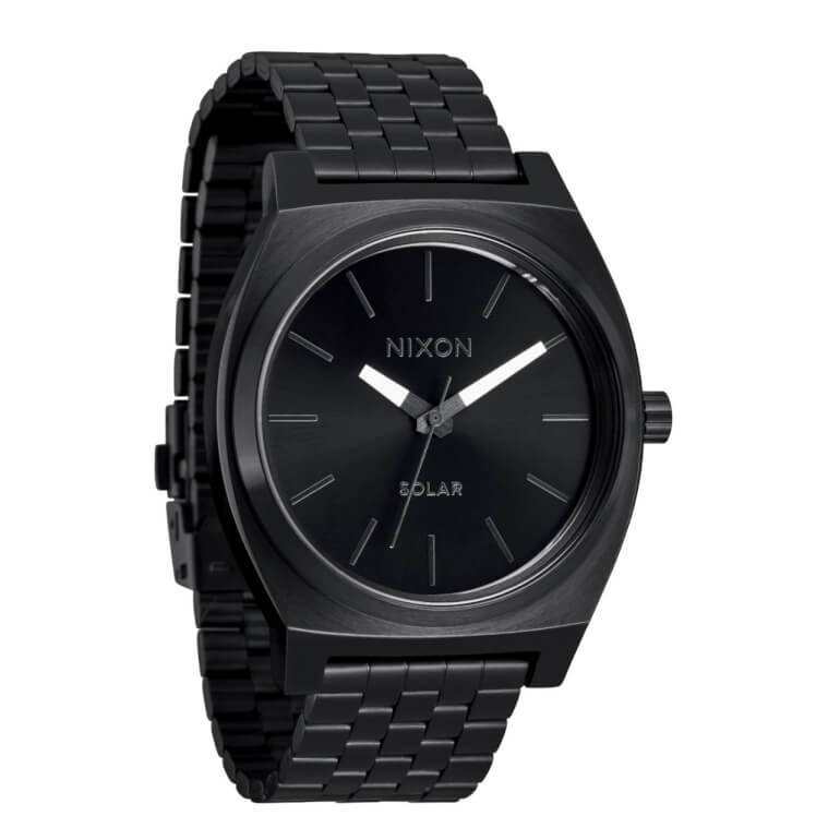 Time Teller Solar All Black / White