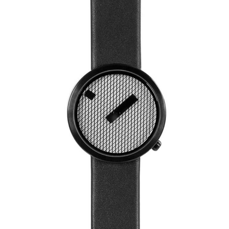 Jacquard Black 39mm Leather