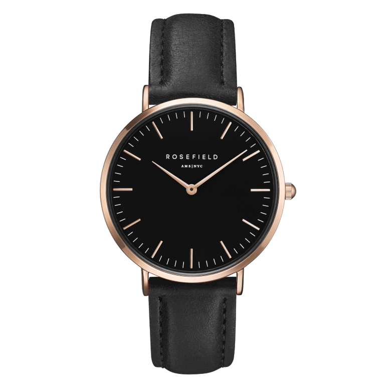 The Bowery Rosegold Black/Black